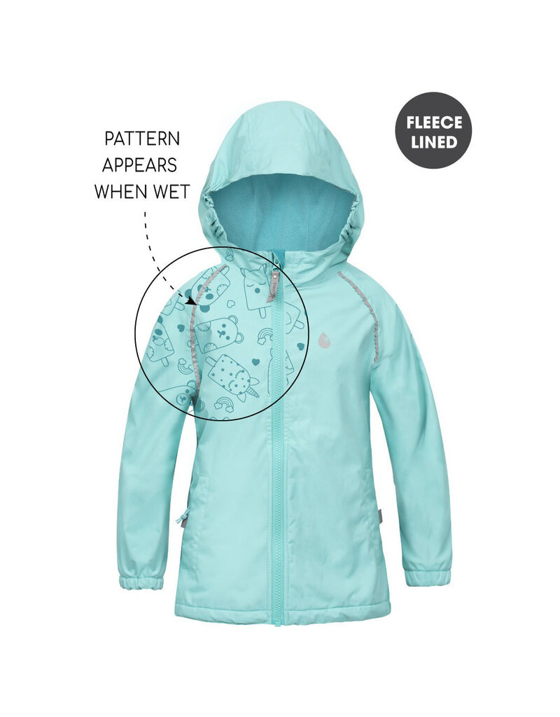 Therm Splashmagic Storm Jacket, Aqua Sky