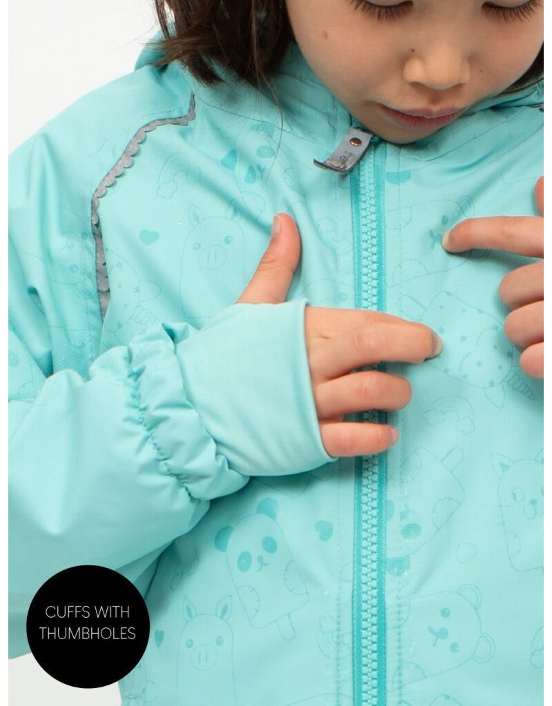 Therm Splashmagic Storm Jacket, Aqua Sky