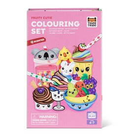 Tiger Tribe Scented Colouring - Fruity Cutie 4y+