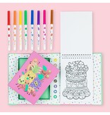 Tiger Tribe Scented Colouring - Fruity Cutie