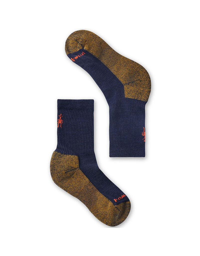 Smartwool Deep Navy Kids' Hike Light Cushion Crew Socks