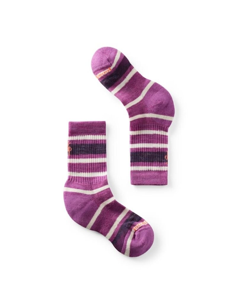 Smartwool Meadow Kids' Hike Light Cushion Striped Crew Socks