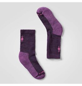 Smartwool Purple Iris Kids' Hike Light Cushion Crew Socks