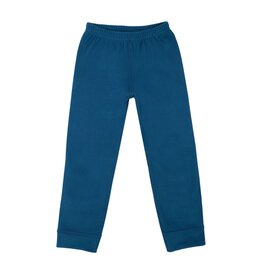 Jan and Jul Deep Blue Kids Base Layer Pants Size: 5