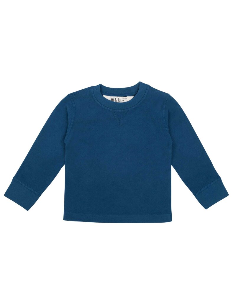 Jan and Jul Deep Blue Kids Base Layer Top