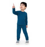 Jan and Jul Deep Blue Kids Base Layer Top