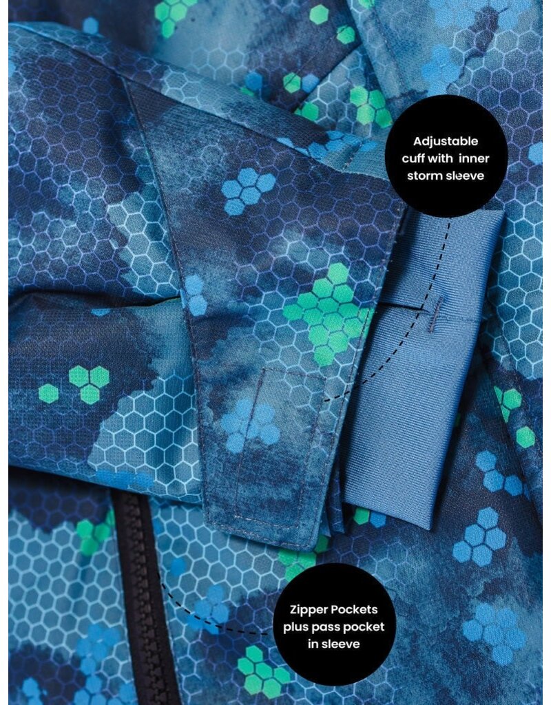 Therm Snowrider Jacket Pixel Peak