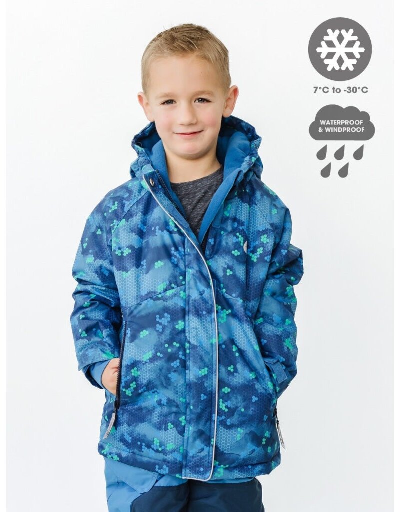 Therm Snowrider Jacket Pixel Peak