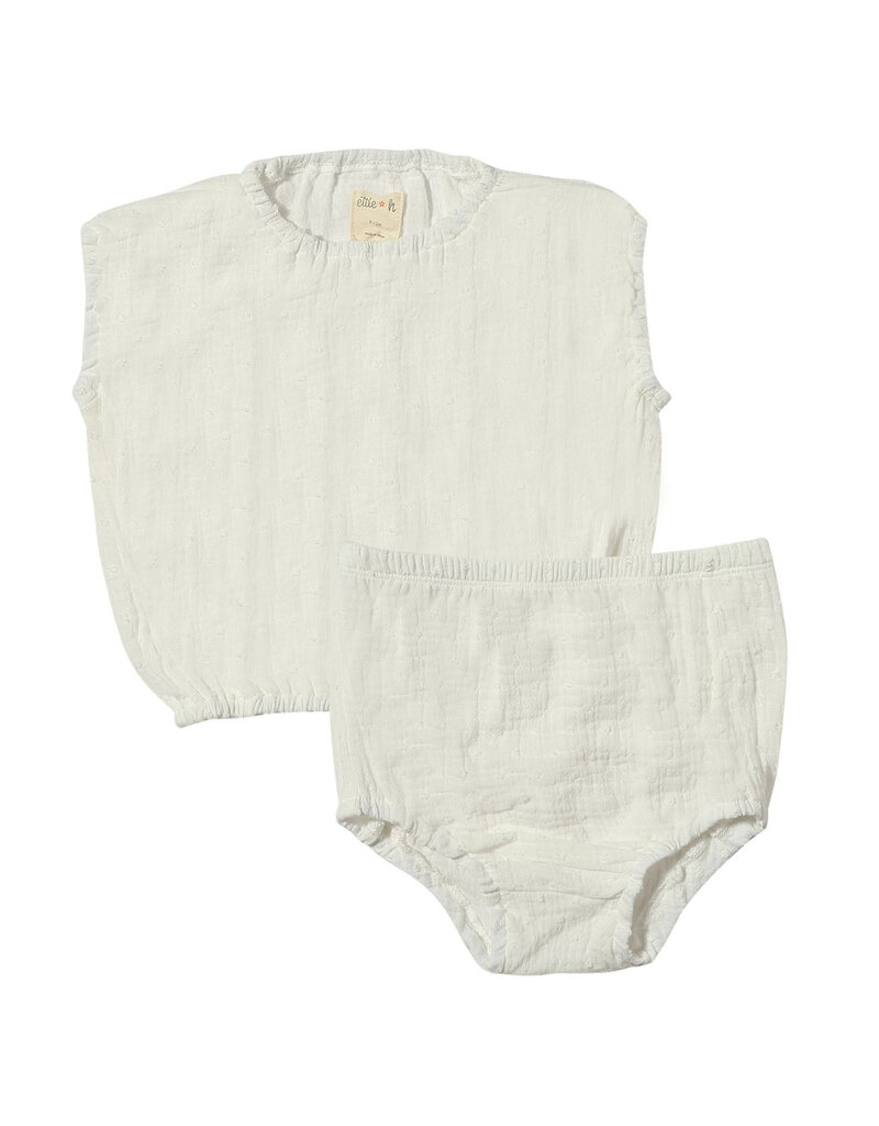 Ettie H Cream Cecily 2-Piece Set