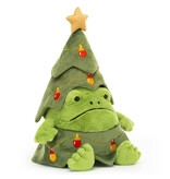 Jellycat Christmas Tree Ricky Rain Frog