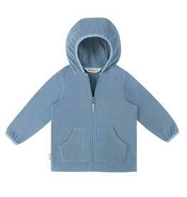 Jan and Jul Stormy Blue Kids Fleece Jacket Size: 5