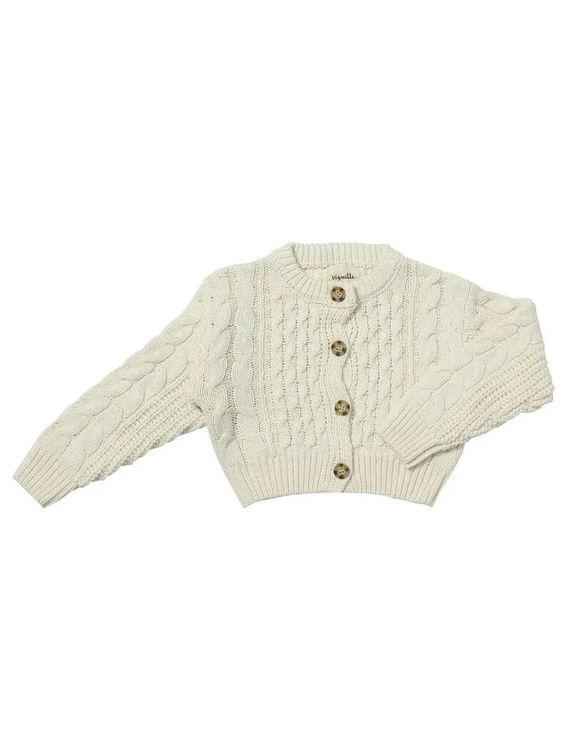 Vignette Evelyn Knit Cardigan Ivory
