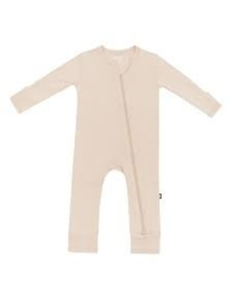 Kyte Baby Bisque Bamboo Zip Romper