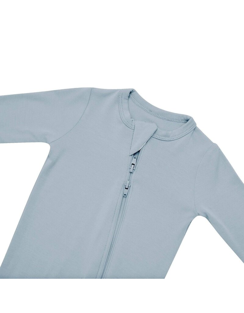 Kyte Baby Fog Bamboo Zip Footie