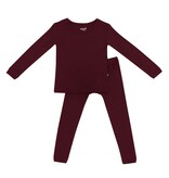 Kyte Baby Burgandy Bamboo PJs