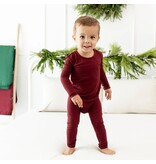 Kyte Baby Burgandy Bamboo PJs