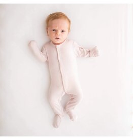 Kyte Baby Blush Zip Footie