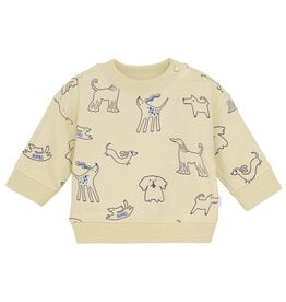Noppies Stillwater Animals Organic Baby Sweatshirt