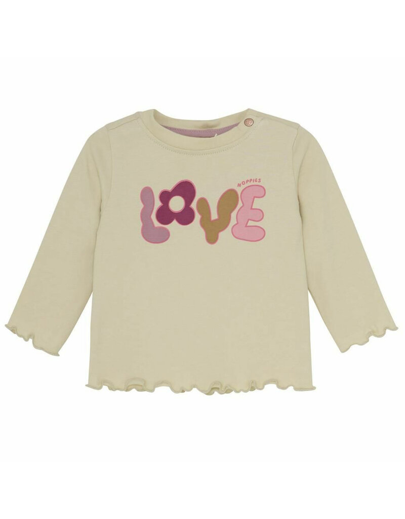 Noppies Turpin Love LS Organic Baby Tee