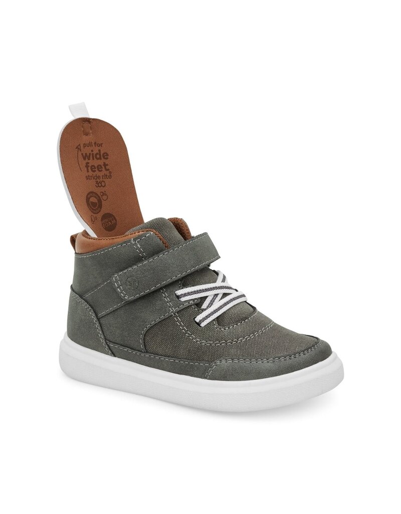 Stride Rite Sean Asphalt Hightop Shoes
