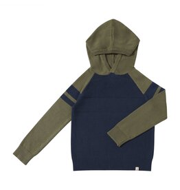Me & Henry Pedro Striped Hooded Sweater Size: 4