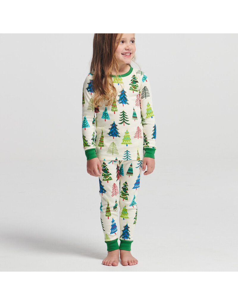 Hatley Christmas Trees Kids PJs