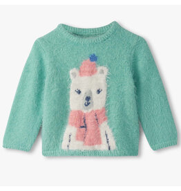 Hatley Polar Bear Baby Furry Sweater