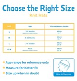 Jan and Jul Soft Grey Knit Bear Winter Hat