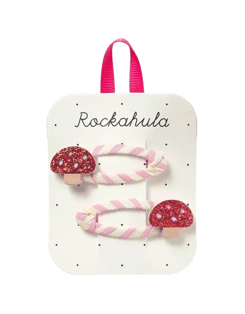 Rockahula Stripy Toadstool Clips
