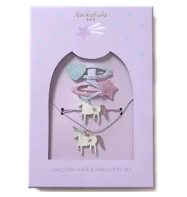 Rockahula Unicorn Hair & Jewellery Set