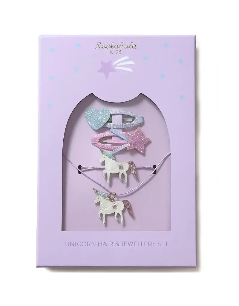 Rockahula Unicorn Hair & Jewellery Set