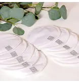 La Petite Ourse Bamboo Nursing Pads - White, 5 Pairs