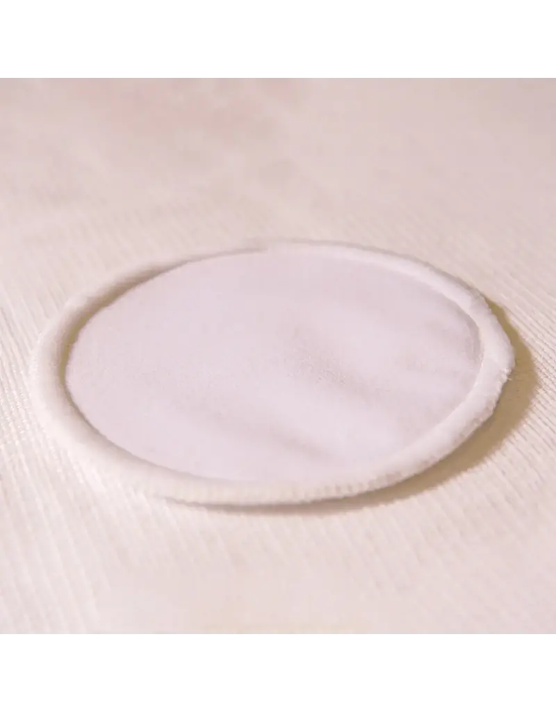 La Petite Ourse Bamboo Nursing Pads - White, 5 Pairs