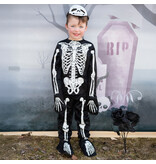 Great Pretenders Glow-in-th-Dark Skeleton Shirt Pants Mask, Size 3-4