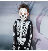 Great Pretenders Glow-in-th-Dark Skeleton Shirt Pants Mask, Size 3-4