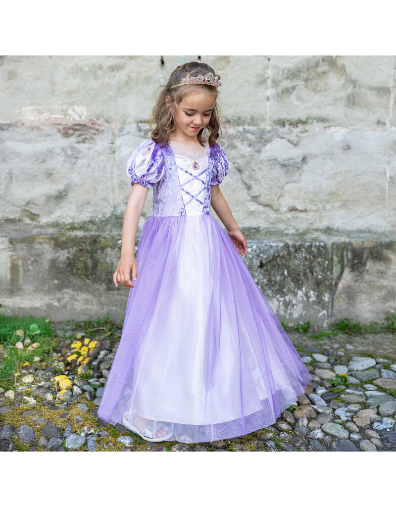 Great Pretenders Velvety Soft Once Upon a Tower Princess, Size 3-4