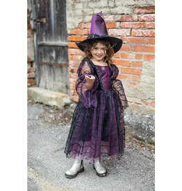 Great Pretenders Amethyst the Spider Witch with Hat, Size 5-6