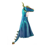 Great Pretenders Emerald The Metallic Dragon Cape, Size 3-4