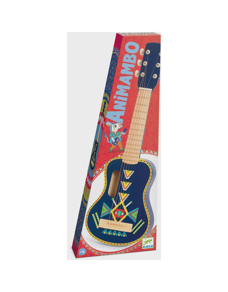 Djeco Guitar 6 Metallic Strings 4y+