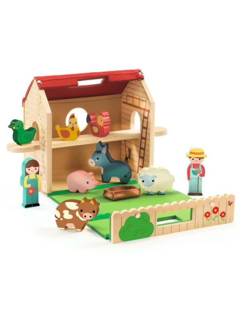 Djeco Softi-Farm Play Fam 18m+