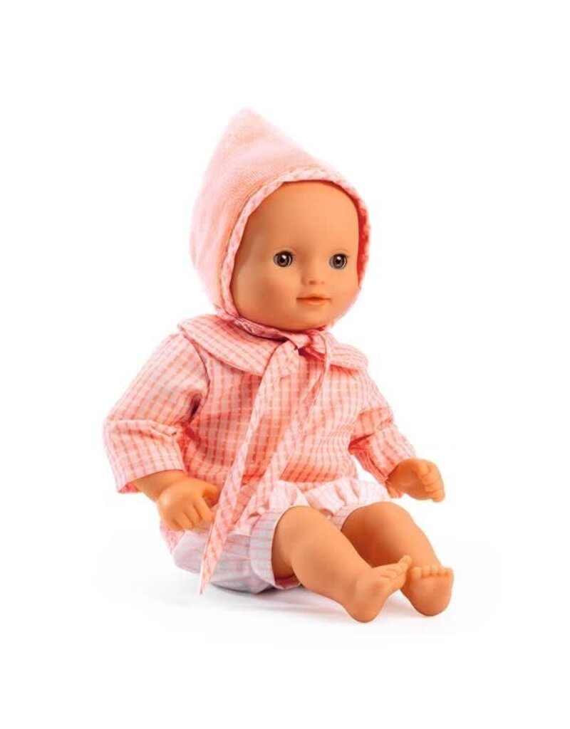 Djeco Rose Doll - Brown Eyes
