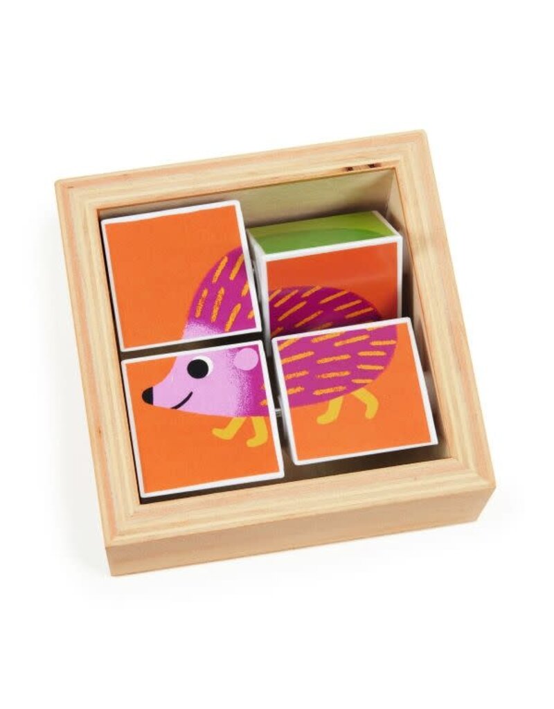 Djeco Block Puzzle - Tournibist  2y+