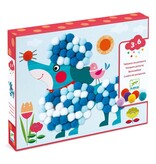 Djeco Pompom Puppies Collage Activity 3-6y