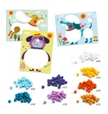 Djeco Pompom Puppies Collage Activity 3-6y