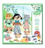 Djeco Bonjour Paris Dressing Dolls 3-6y