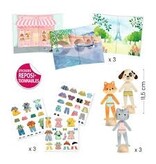 Djeco Bonjour Paris Dressing Dolls 3-6y