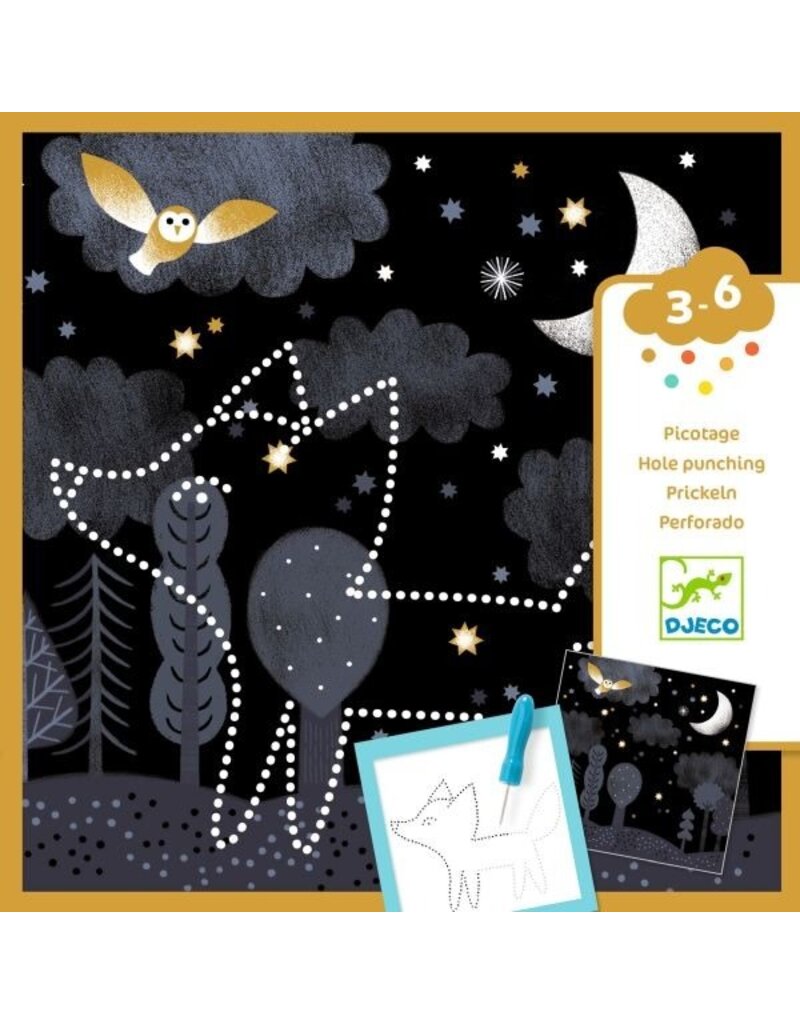 Djeco Image Reveal Hole Punching Activity 3-6y