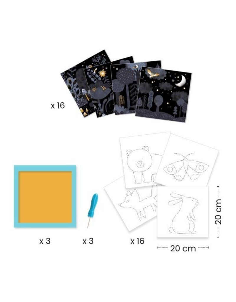 Djeco Image Reveal Hole Punching Activity 3-6y