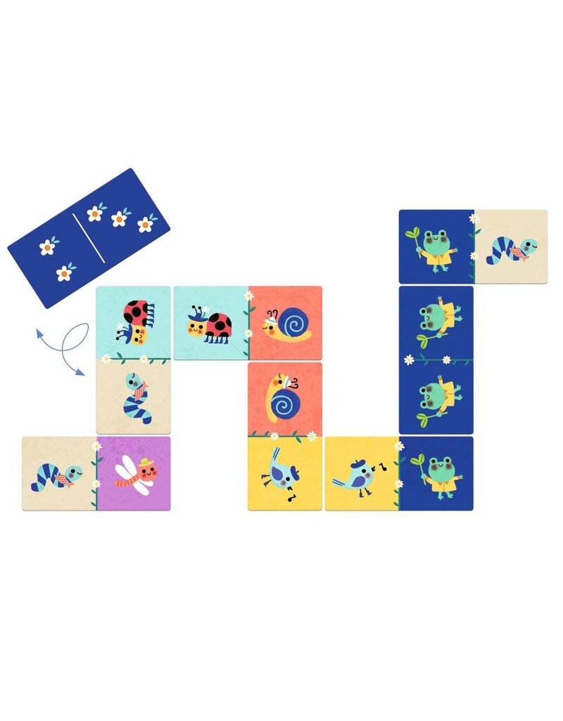 Djeco Domino Small Animals 3Y+