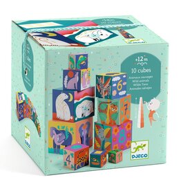 Djeco Wild Animals Nesting Blocks 12m+